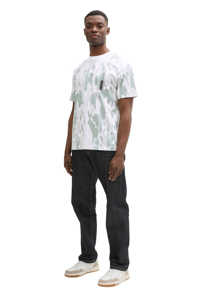 RELAXED T SHIRT MET ALLOVER PRINT 1046115XX12 38021